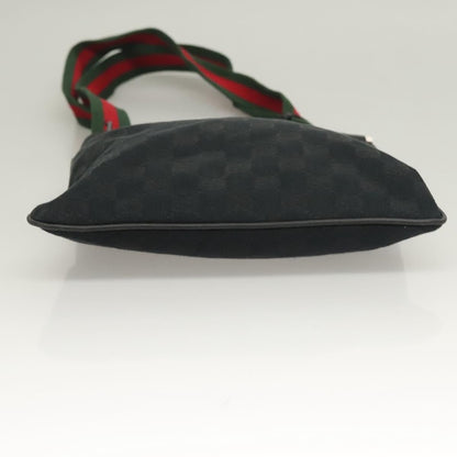 Gucci Web Strap Zip Messenger Bag - Brandsamsara