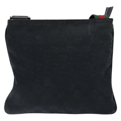 Gucci Web Strap Zip Messenger Bag - Brandsamsara
