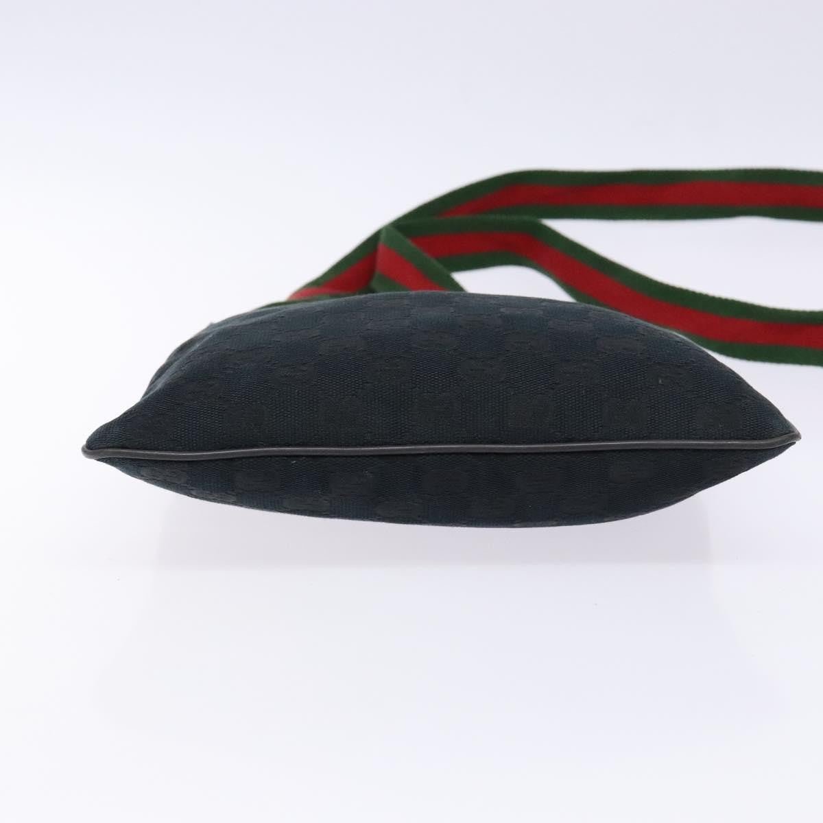 Gucci Web Strap Zip Messenger Bag - Brandsamsara