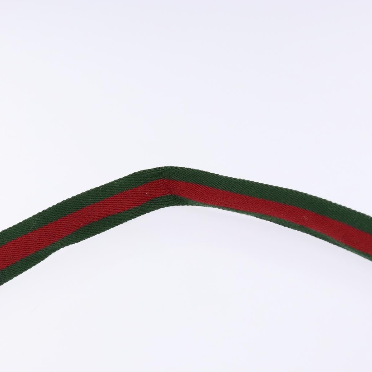 Gucci Web Strap Zip Messenger Bag - Brandsamsara