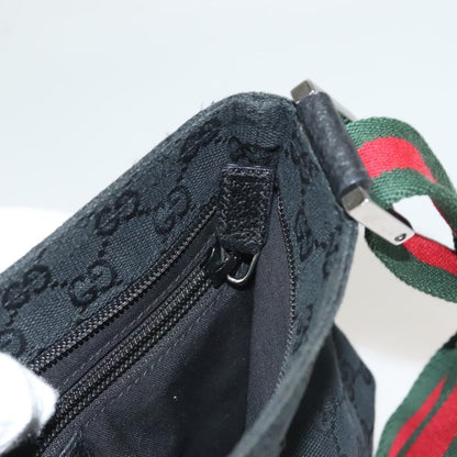 Gucci Web Strap Zip Messenger Bag - Brandsamsara