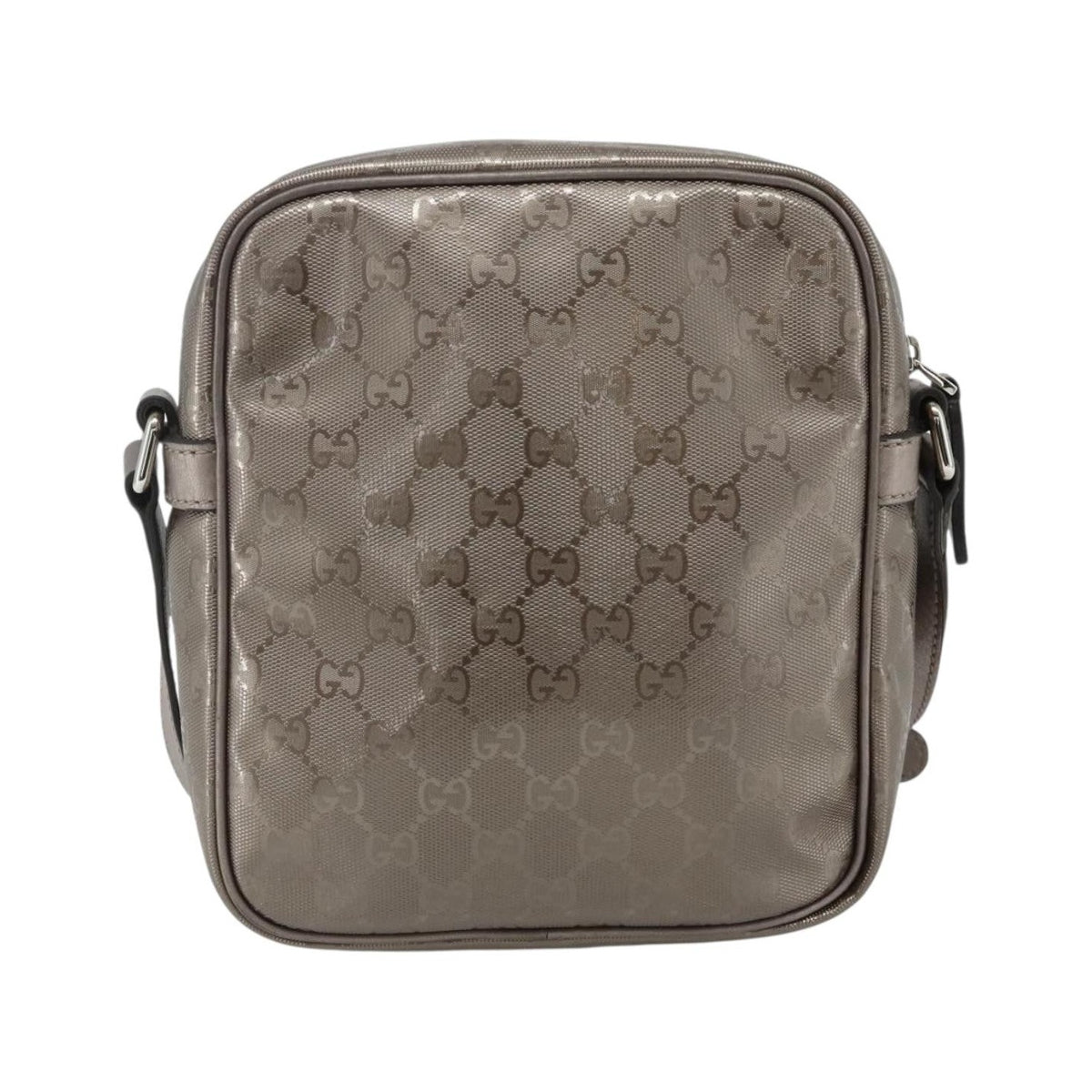 Gucci Zip GG Imprime, Pink, Canvas, Backpack