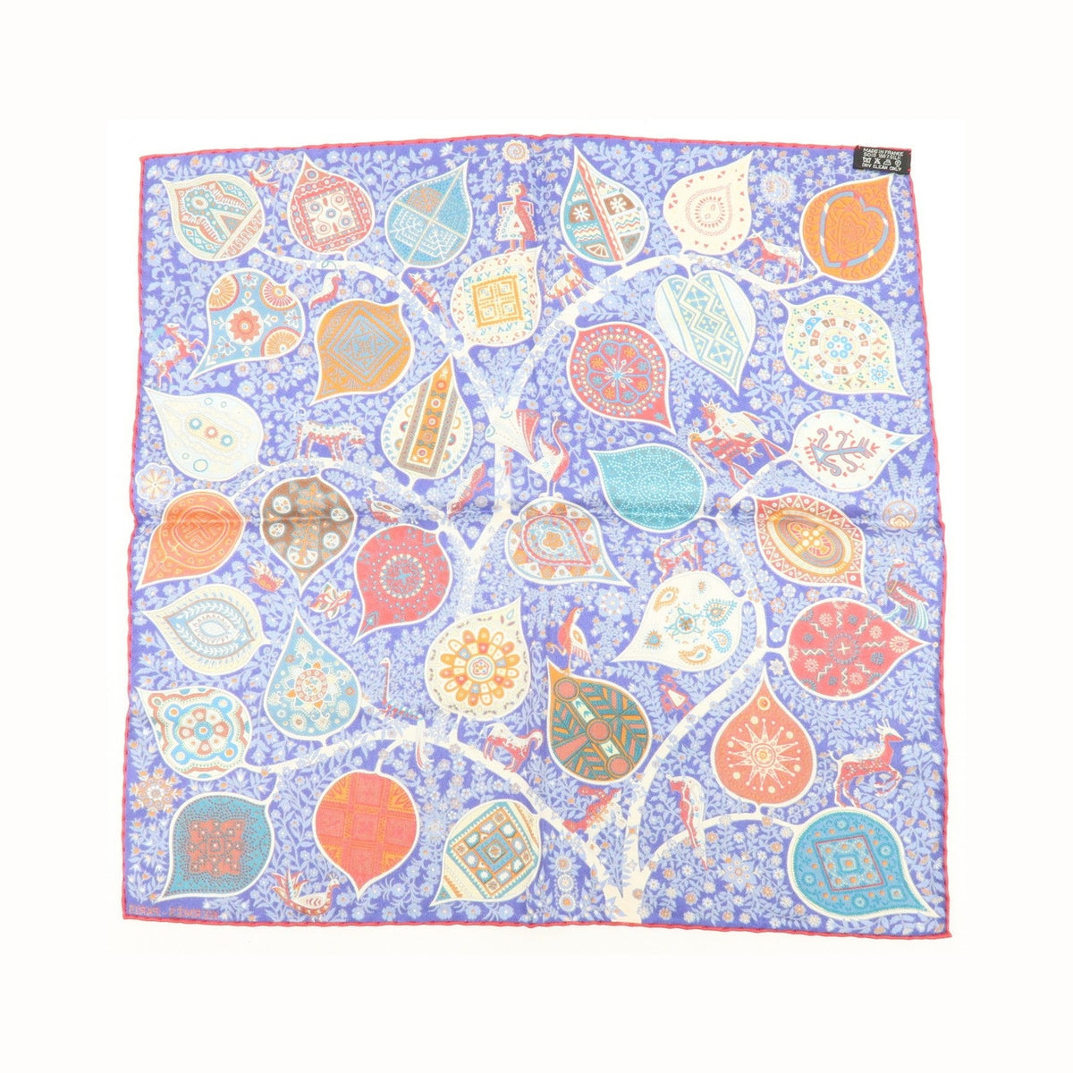 Hermes Carré 45 Les Capucines 100% Silk, Multicolour, Silk, Scarf