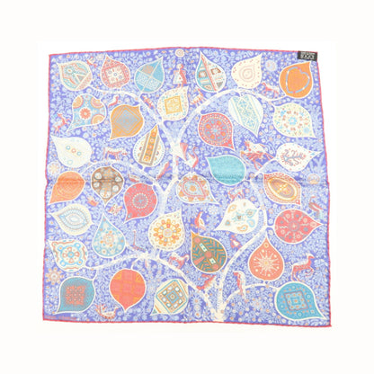 Hermes Carré 45 Les Capucines 100% Silk, Multicolour, Silk, Scarf