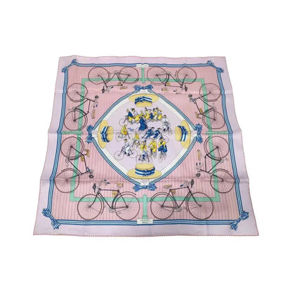 Hermes Carré 70 Silk, Pink, Silk, Scarf