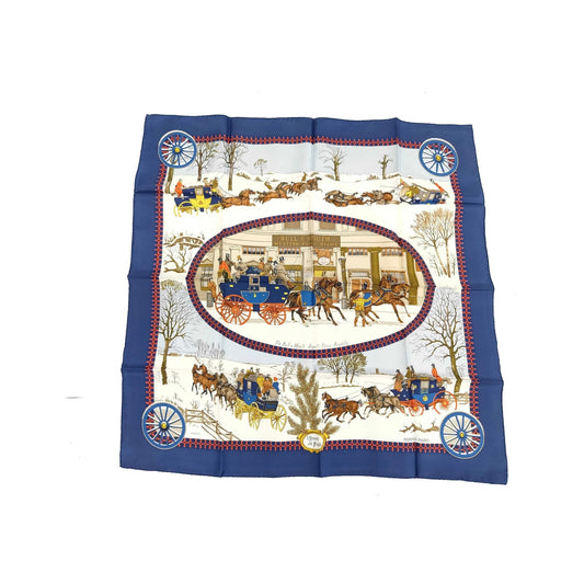 Hermes Carré 90 Silk multicolor, Multicolour, Silk, Scarf