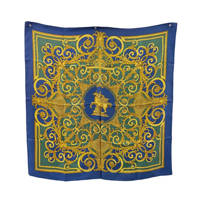 Hermes Carré 90 Silk multicolor, Multicolour, Silk, Scarf