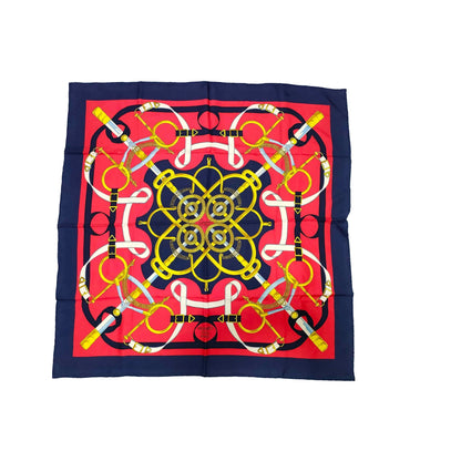 Hermes Carré 90 Silk multicolor, Multicolour, Silk, Scarf