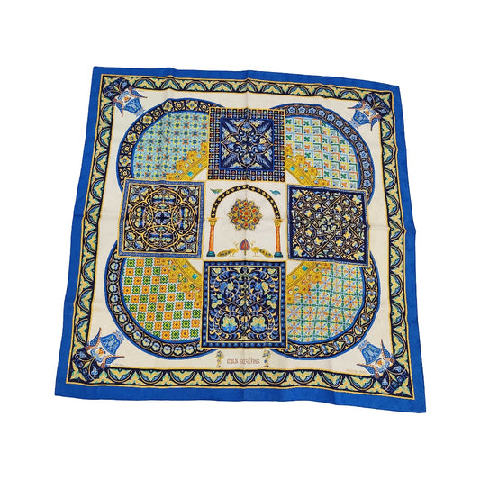 Hermes Carré 90 Silk multicolor, Multicolour, Silk, Scarf