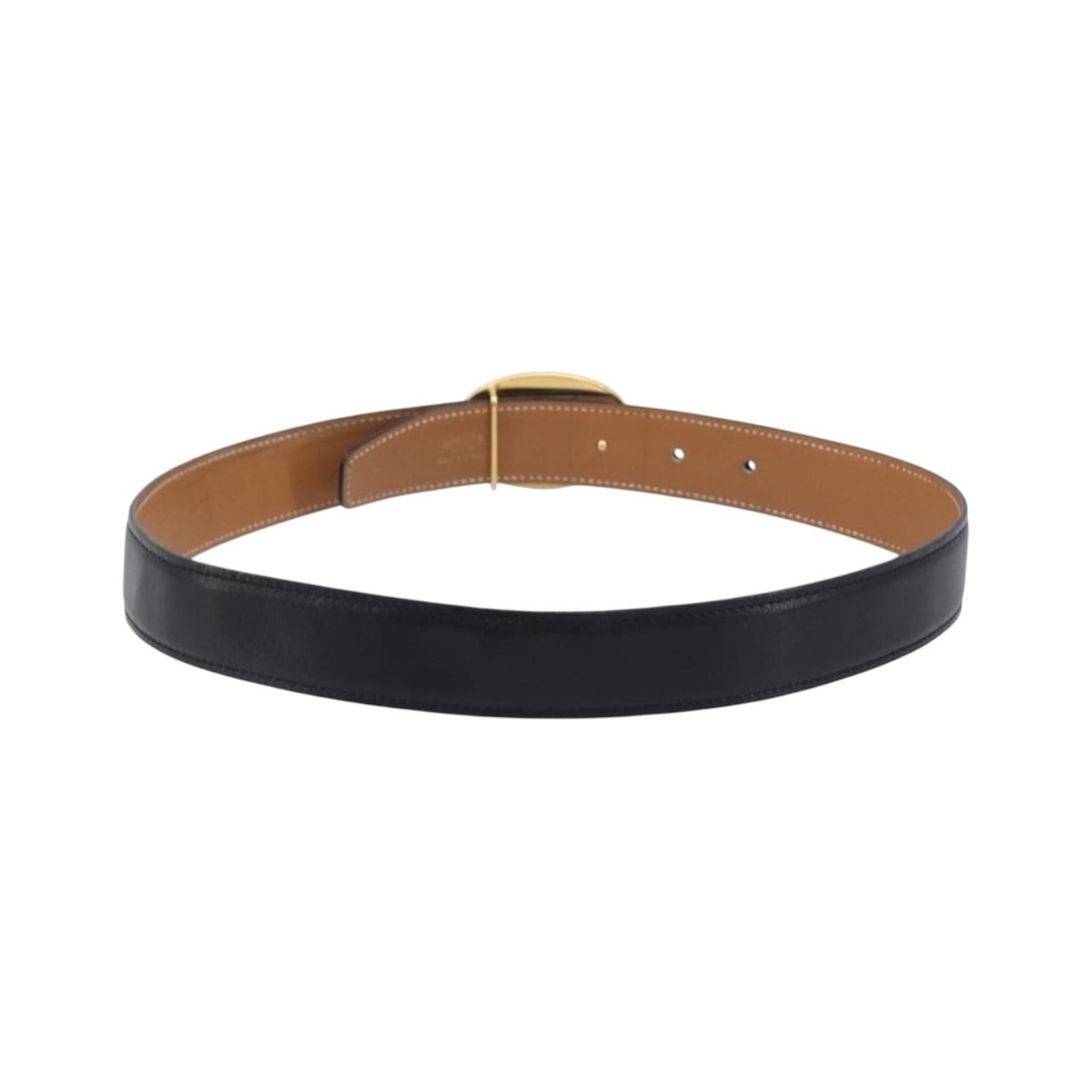 Hermes Chaine D'Ancre Belt Leather, Gold, Leather, Belt