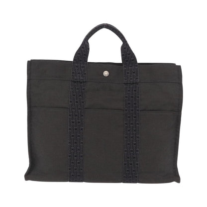 Hermes Fourre-tout Herline Fourre-tout Herline, Gray, Canvas, Tote Bag