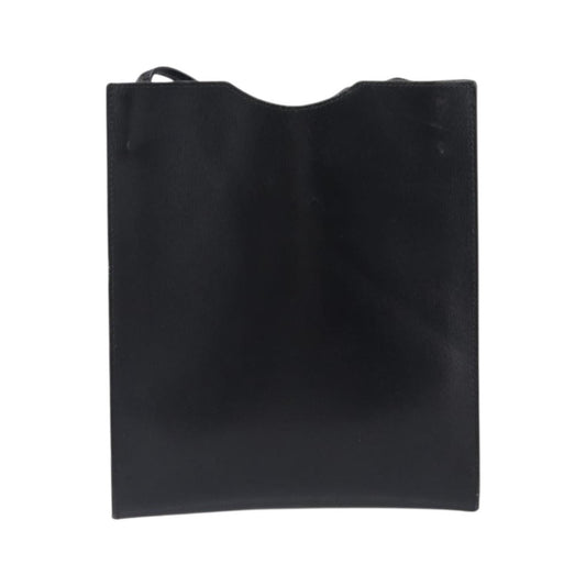 Hermes Onimaitou Leather, Black, Leather, Shoulder Bag