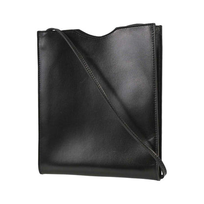Hermes Onimaitou Pochette Box Calf, Black, Leather, Clutch