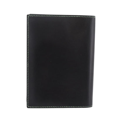 Hermes Simple Agenda Cover Leather, Black, Leather, Briefcase