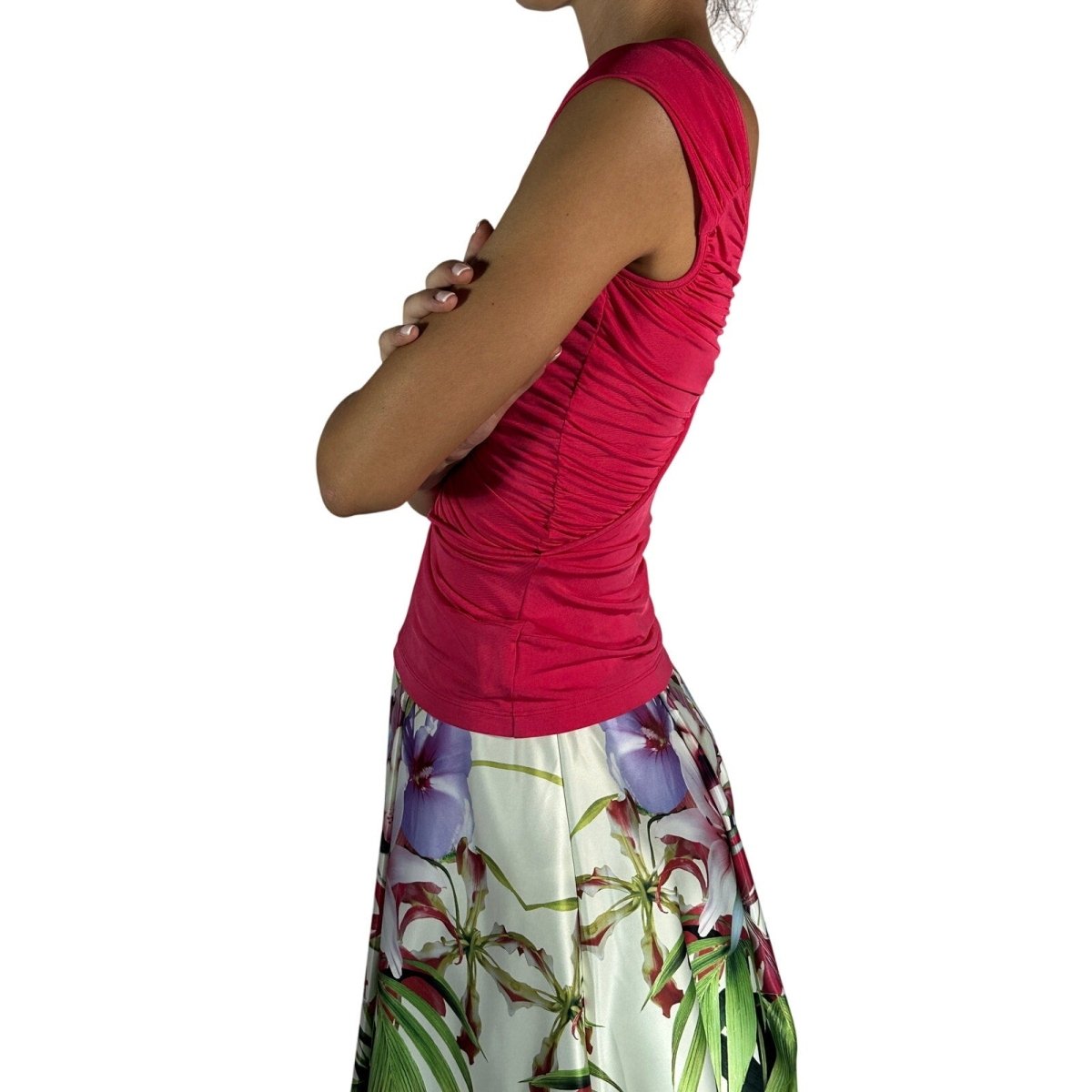 Just Cavalli Gathered Top - Brandsamsara