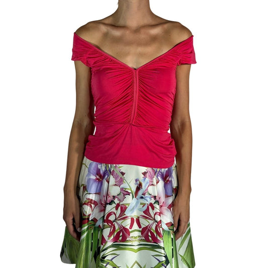 Just Cavalli Gathered Top - Brandsamsara