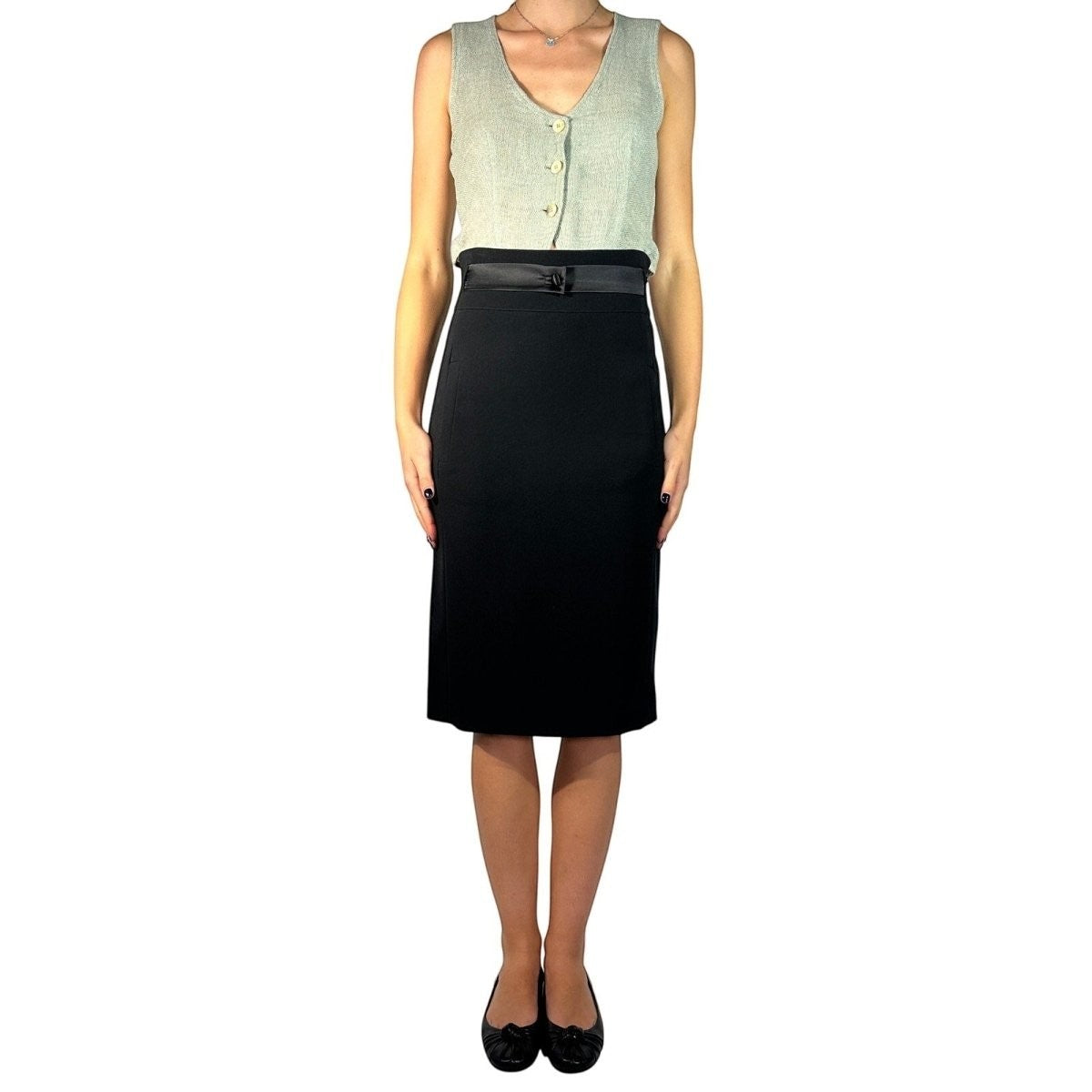 Just Cavalli High Waist Pencil Skirt - Brandsamsara