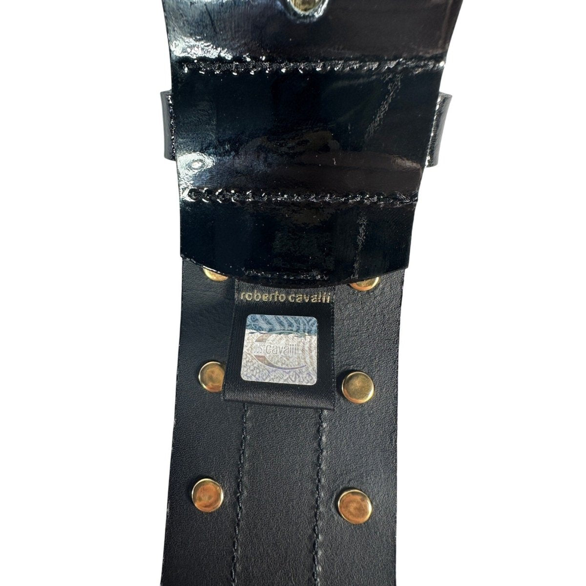 Just Cavalli Leather Belt - Brandsamsara