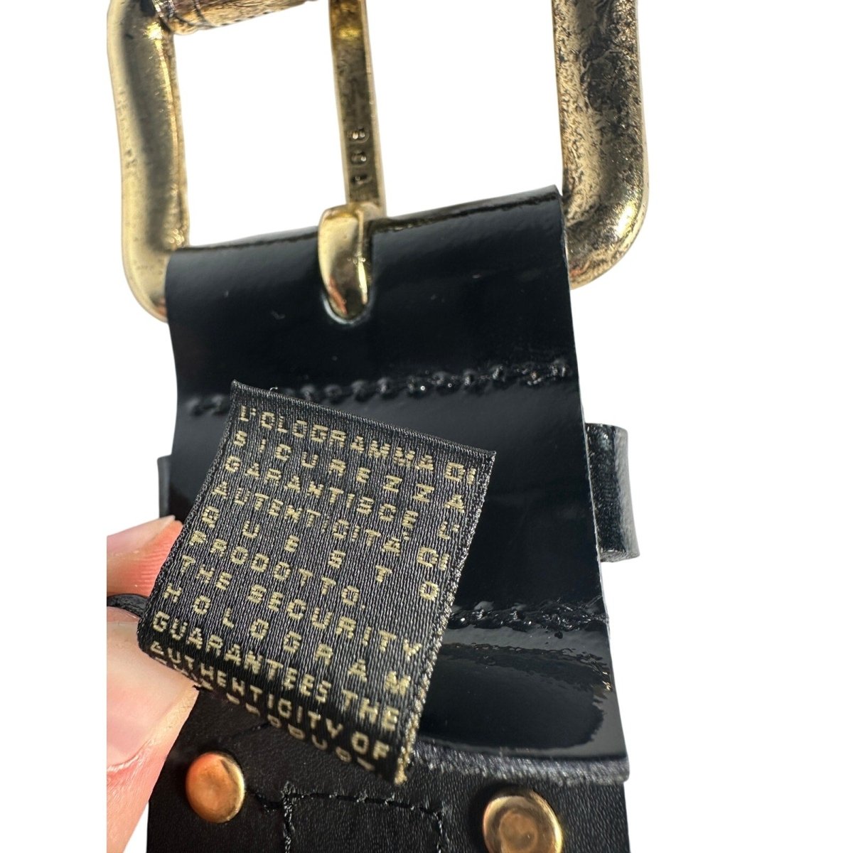 Just Cavalli Leather Belt - Brandsamsara