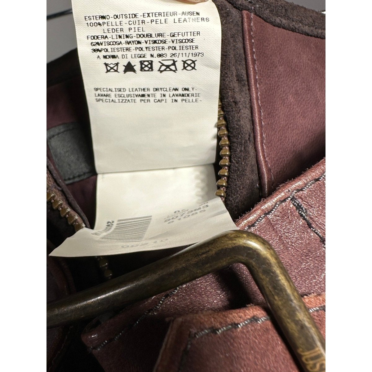 JUST CAVALLI ROBERTO Belted Pencil Skirt - Brandsamsara