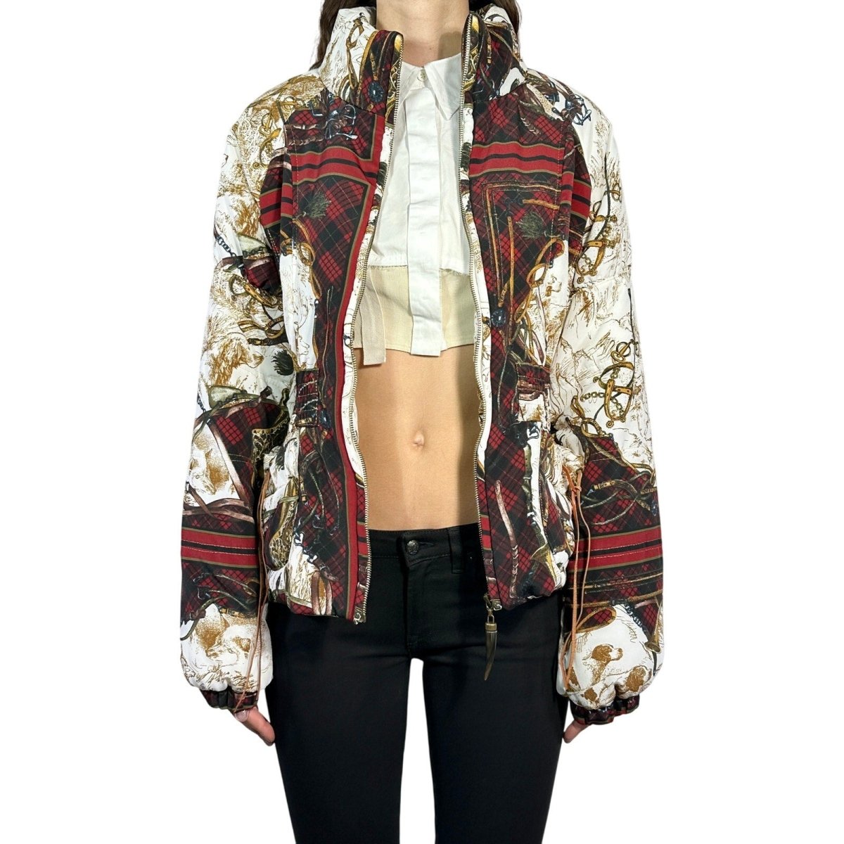 JUST CAVALLI ROBERTO Zip Puff Jacket - Brandsamsara