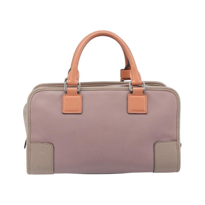 Loewe Amazona Leather, Pink, Leather, Handbag