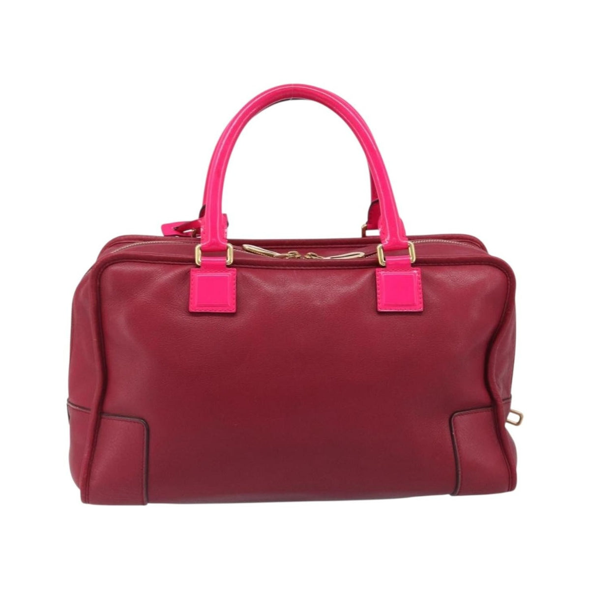 Loewe Amazona Leather, Red, Leather, Handbag