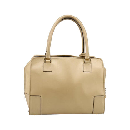 Loewe Amazona Leather, Gold, Leather, Handbag