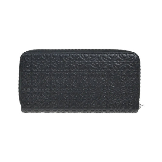 Loewe Anagram Leather, Black, Leather, Wallet