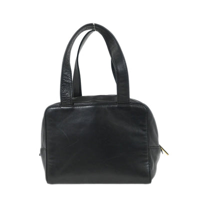 Loewe Anagram Leather, Black, Leather, Handbag