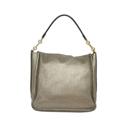 Loewe Anagram Leather, Gold, Leather, Tote Bag