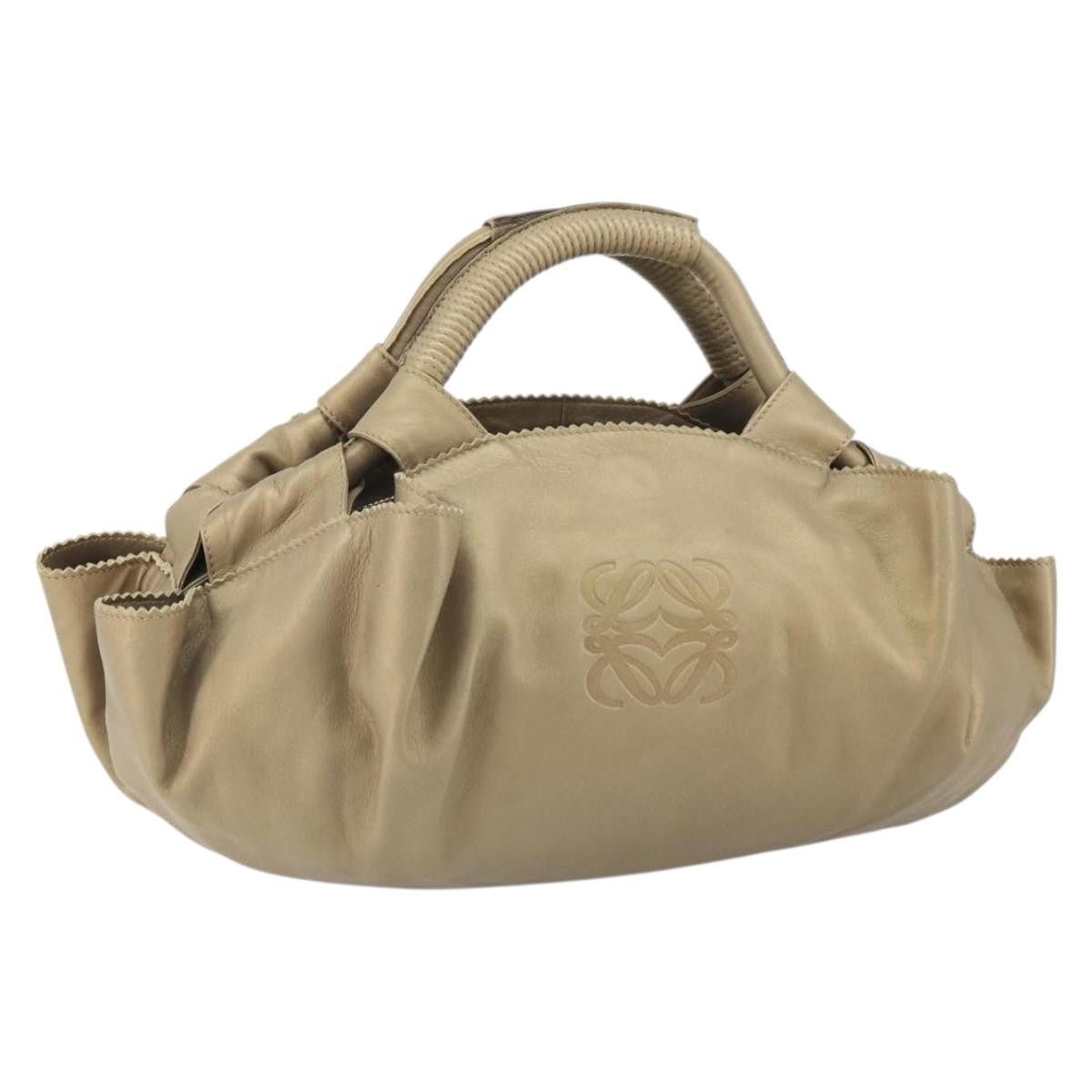 Loewe Anagram Logo Nappa Aire Hand Bag - Brandsamsara
