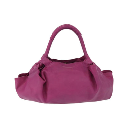 Loewe Anagram Logo Nappa Aire Hand Leather, Pink, Leather, Handbag