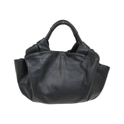Loewe Anagram Logo Nappa Aire Hand Leather, Black, Leather, Handbag