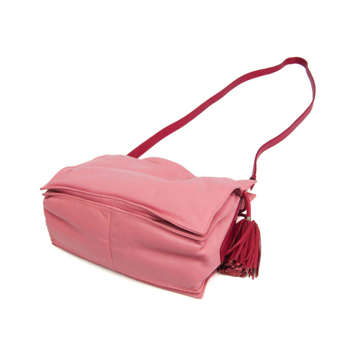 Loewe Flamenco Leather, Pink, Leather, Crossbody Bag