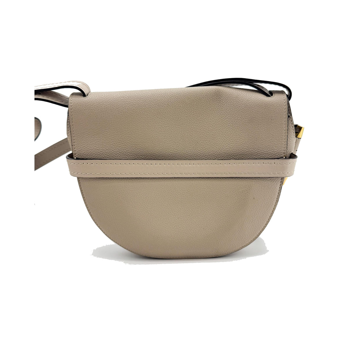 Loewe Gate Dual Leather, Beige, Leather, Shoulder Bag