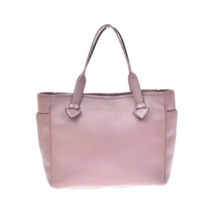 Loewe Heritage Leather, Purple, Leather, Tote Bag
