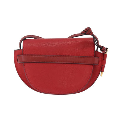 Loewe Metal Gate Leather, Red, Leather, Shoulder Bag