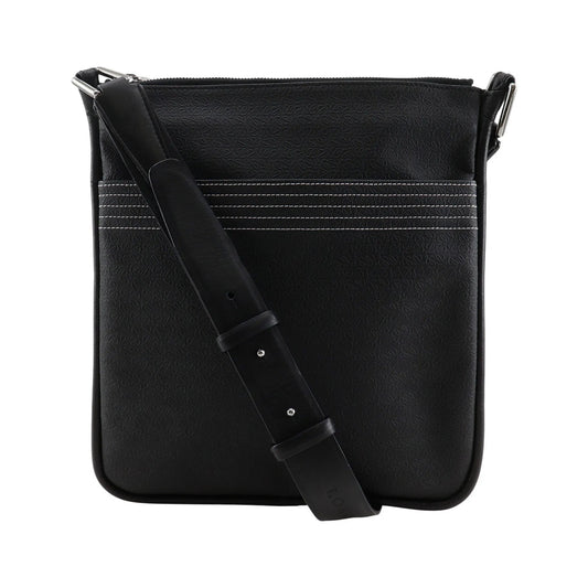 Loewe Repeat Anagram Canvas, Black, Canvas, Shoulder Bag