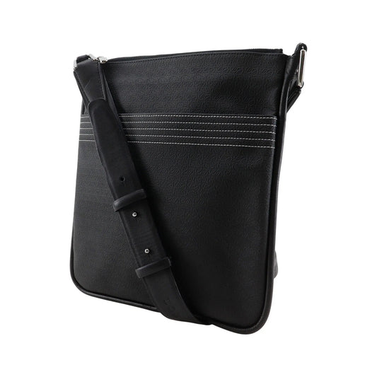 Loewe Repeat Anagram Canvas, Black, Canvas, Shoulder Bag