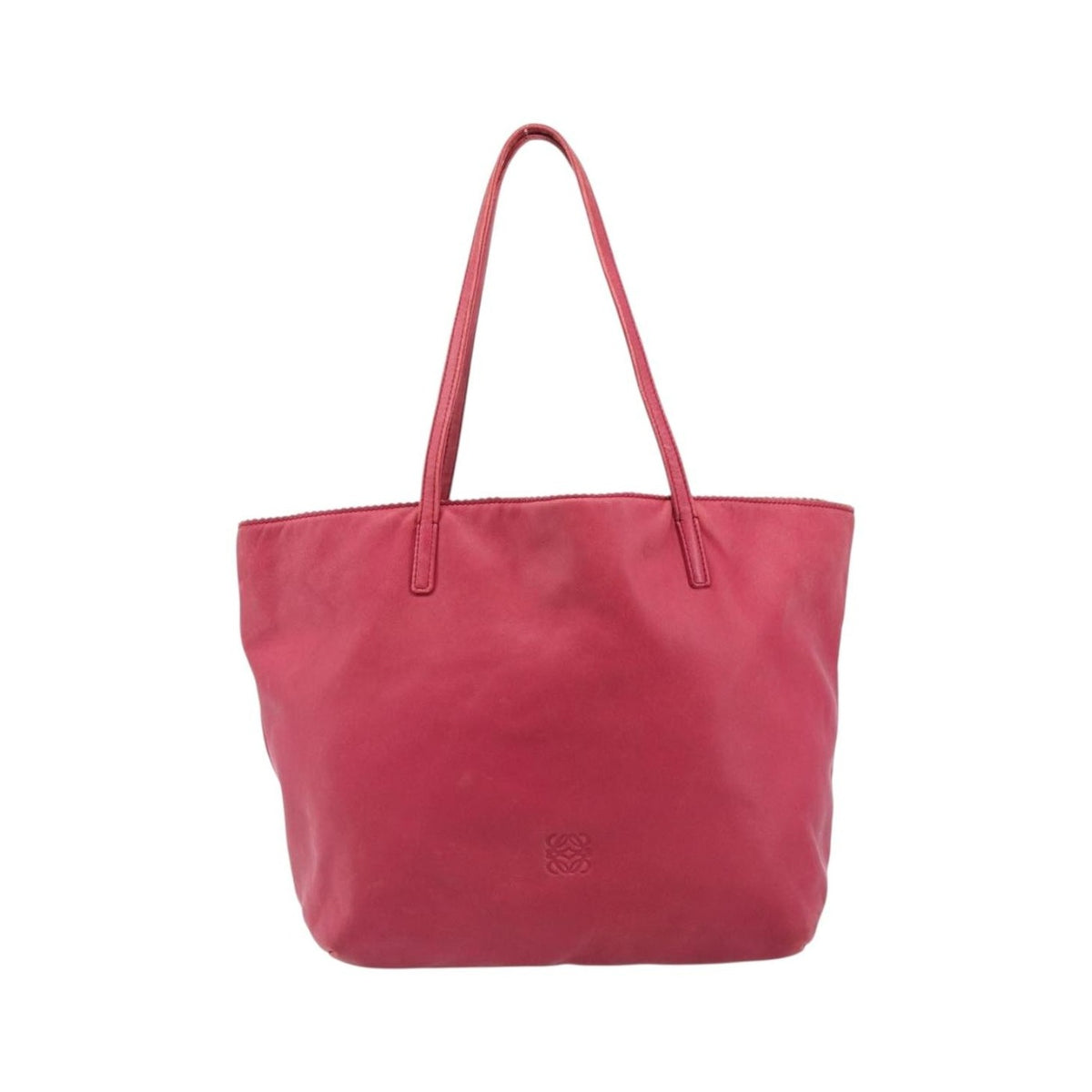 Loewe Tote Leather, Pink, Leather, Tote Bag