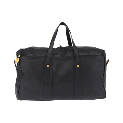 Loewe Travel Line Boston, Black, Leather, Travel Bag