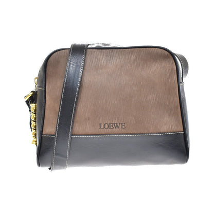 Loewe Velazquez shoulderbag Leather, Brown, Leather, Shoulder Bag