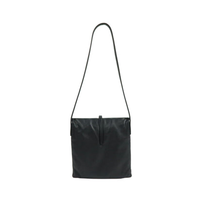 Loewe Vintage Anagram Leather, Black, Leather, Handbag