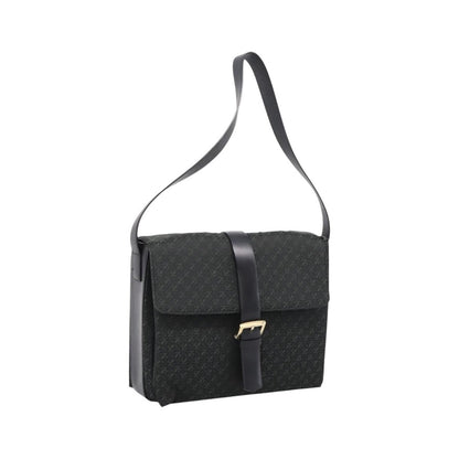 Loewe Vintage Canvas, Green, Canvas, Shoulder Bag