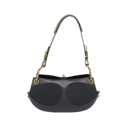 Loewe Vintage Leather, Black, Leather, Shoulder Bag