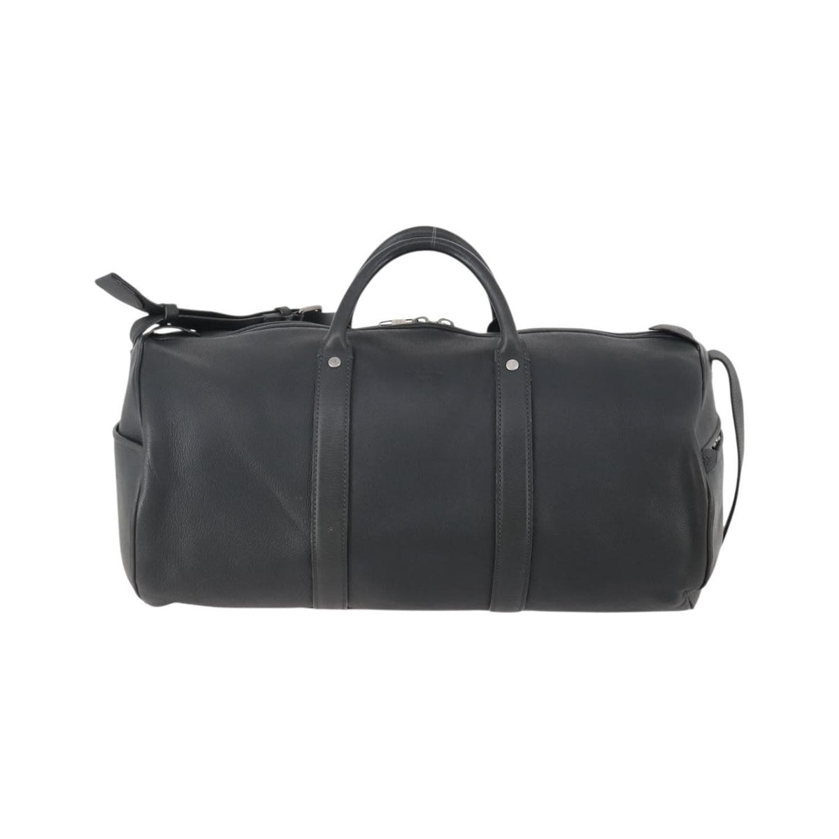 Louis Vuitton Aerogram Keepall Bandouliere Leather, Black, Leather, Travel Bag