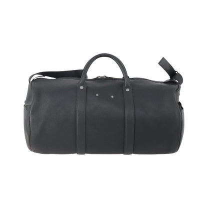 Louis Vuitton Aerogram Keepall Bandouliere Leather, Black, Leather, Travel Bag