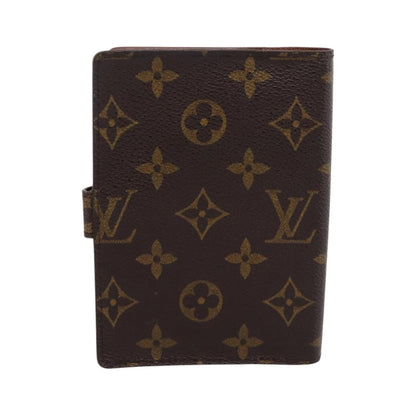 Louis Vuitton Agenda Cover Monogram Canvas, Brown, Canvas, Wallet
