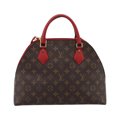 Louis Vuitton Alma BNB Monogram Canvas with Leather, Brown, Canvas, Handbag